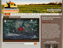 Tablet Screenshot of outdoorsmanproperty.com